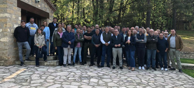 Candidatos del Partido Popular de la Sierra de Albarracín en Orihuela del Tremedal