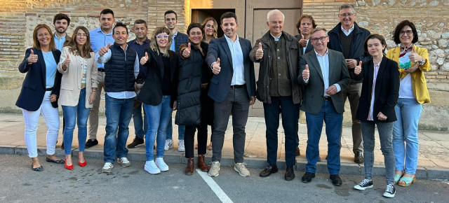 El candidato a la Alcaldía de Calanda ha presentado a su equipo para la próxima legislatura