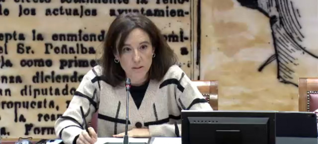 Raquel Clemente ha participado en la Comisión de Despoblación y Reto Demográfico del Senado