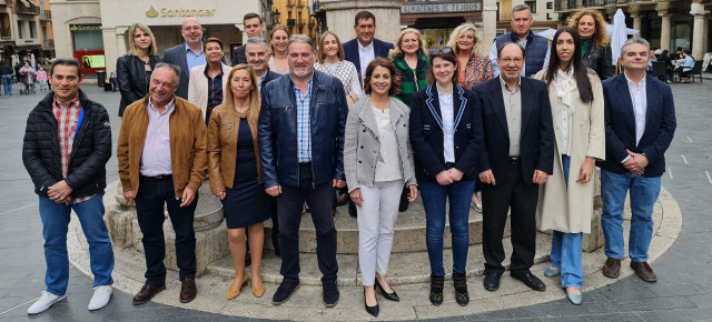 Imagen de la candidatura del Partido Popular al Ayuntamiento de Teruel