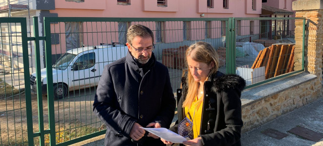 Carlos Boné y Yolanda Sevilla visitaron las instalaciones de la Colonia Polster