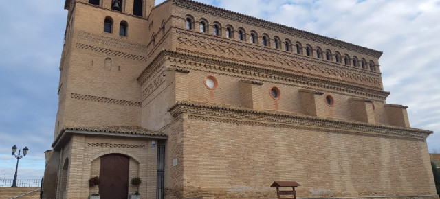 En la imagen, la iglesia parroquial de Perdiguera