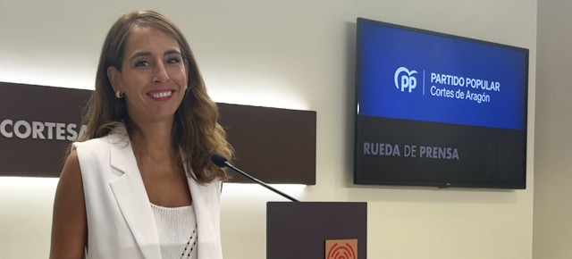 La portavoz adjunta del PP, María Navarro