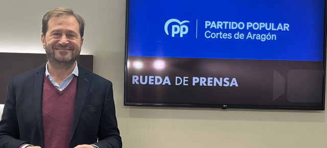 El portavoz del PP en las Cortes de Aragón, Fernando Ledesma