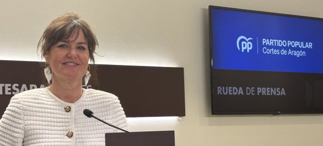 La portavoz de Educación del PP, Elena Allué