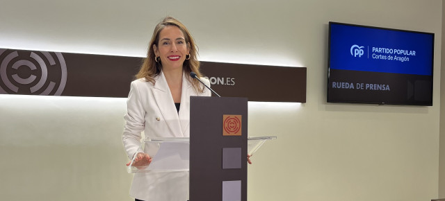 María Navarro, portavoz adjunta del Grupo Parlamentario Popular