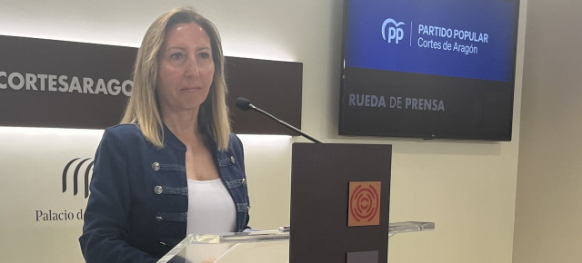 La portavoz de Medio Ambiente del Partido Popular, Susana Cobos