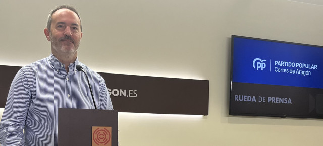 Juan Pablo Artero, diputado popular en las Cortes de Aragón