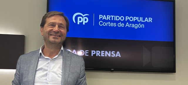 Fernando Ledesma, portavoz de Sanidad del PP en las Cortes de Aragón