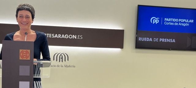 La portavoz adjunta del Grupo Parlamentario Popular, Ana Marín