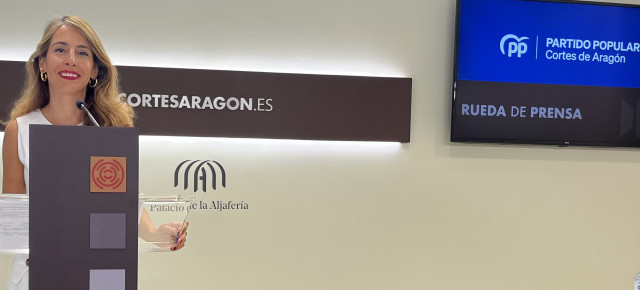 La portavoz adjunta del PP, María Navarro