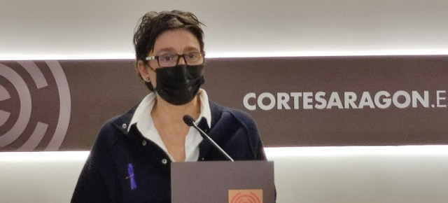 Ana Marín, durante la rueda de prensa