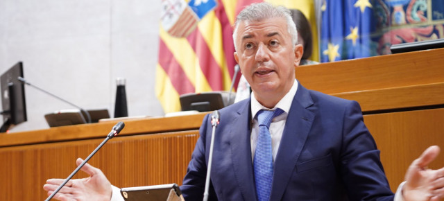 Campoy durante su intervención en el pleno