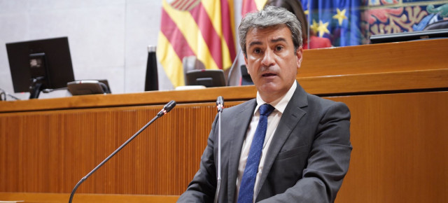 El popular José Antonio Lagüens ha intervenido en el pleno 