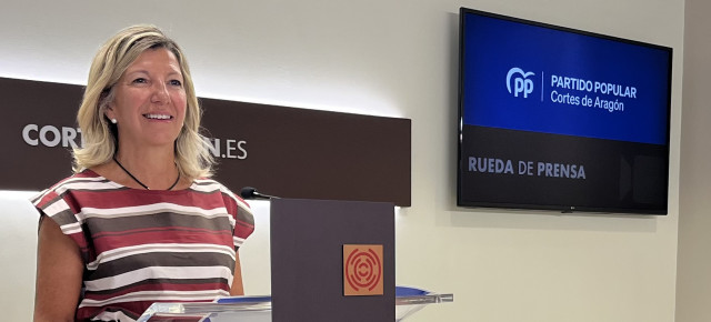 La diputada popular, Blanca Puyuelo