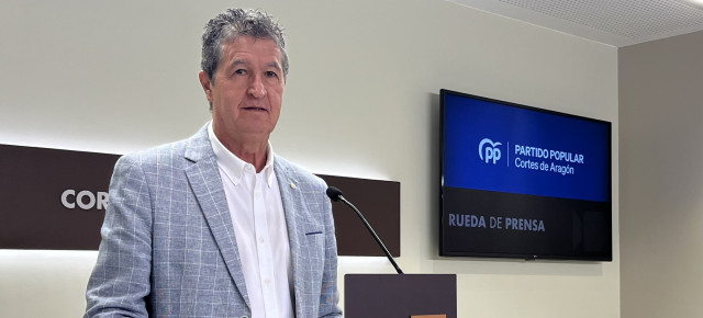 El portavoz de Fomento del Partido Popular, Antonio Romero