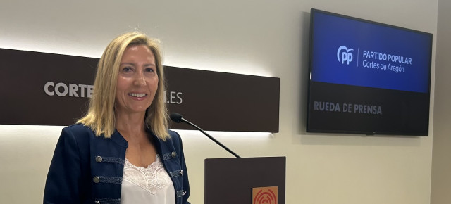 La portavoz de Vivienda del PP en las Cortes, Susana Cobos