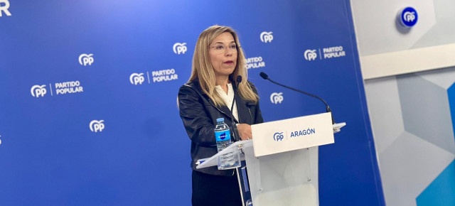 La secretaria general del PP Aragón, Ana Alós