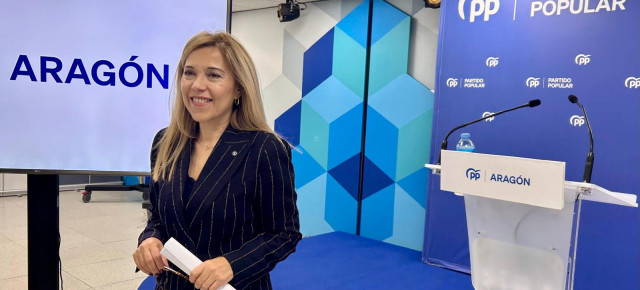 La secretaria general del PP Aragón, Ana Alós