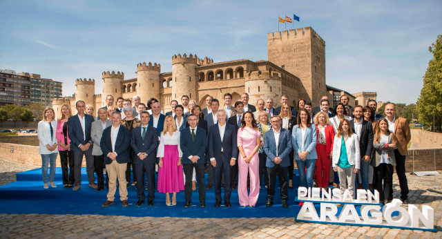Candidatos a las Cortes de Aragón el 26M