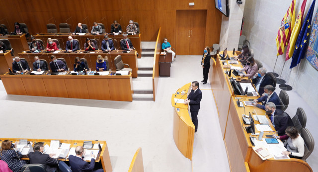 Un momento del debate del estado de la Comunidad