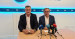Manuel Blasco y Joaquín Juste, en la sede del Partido Popular de Teruel