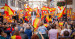 Manifestación en Zaragoza en contra de la Amnistía y a favor de la igualdad de todas las comunidades autónomas 